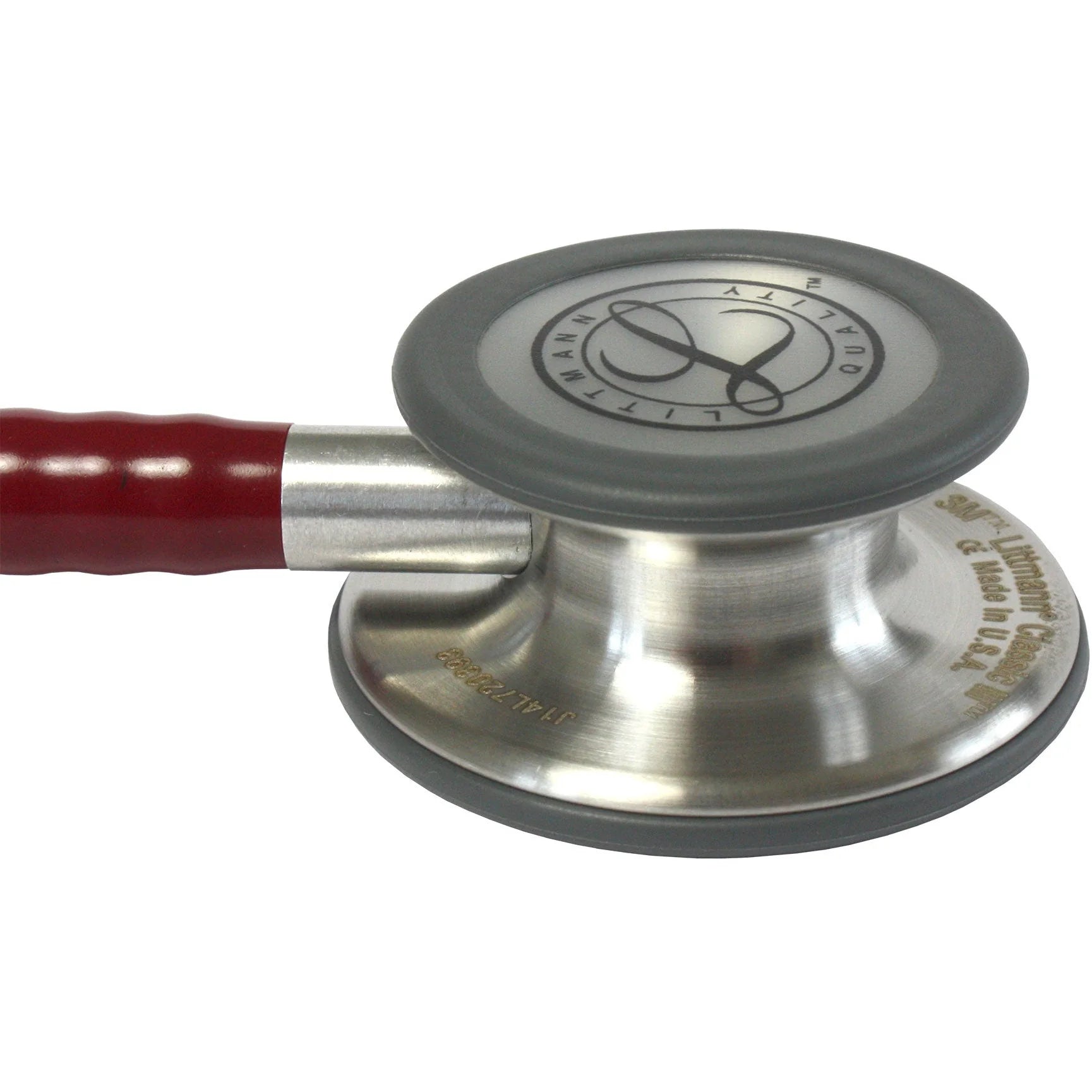 Littmann Classic III Stethoscope - Burgundy Tube & Standard Finish - 5627