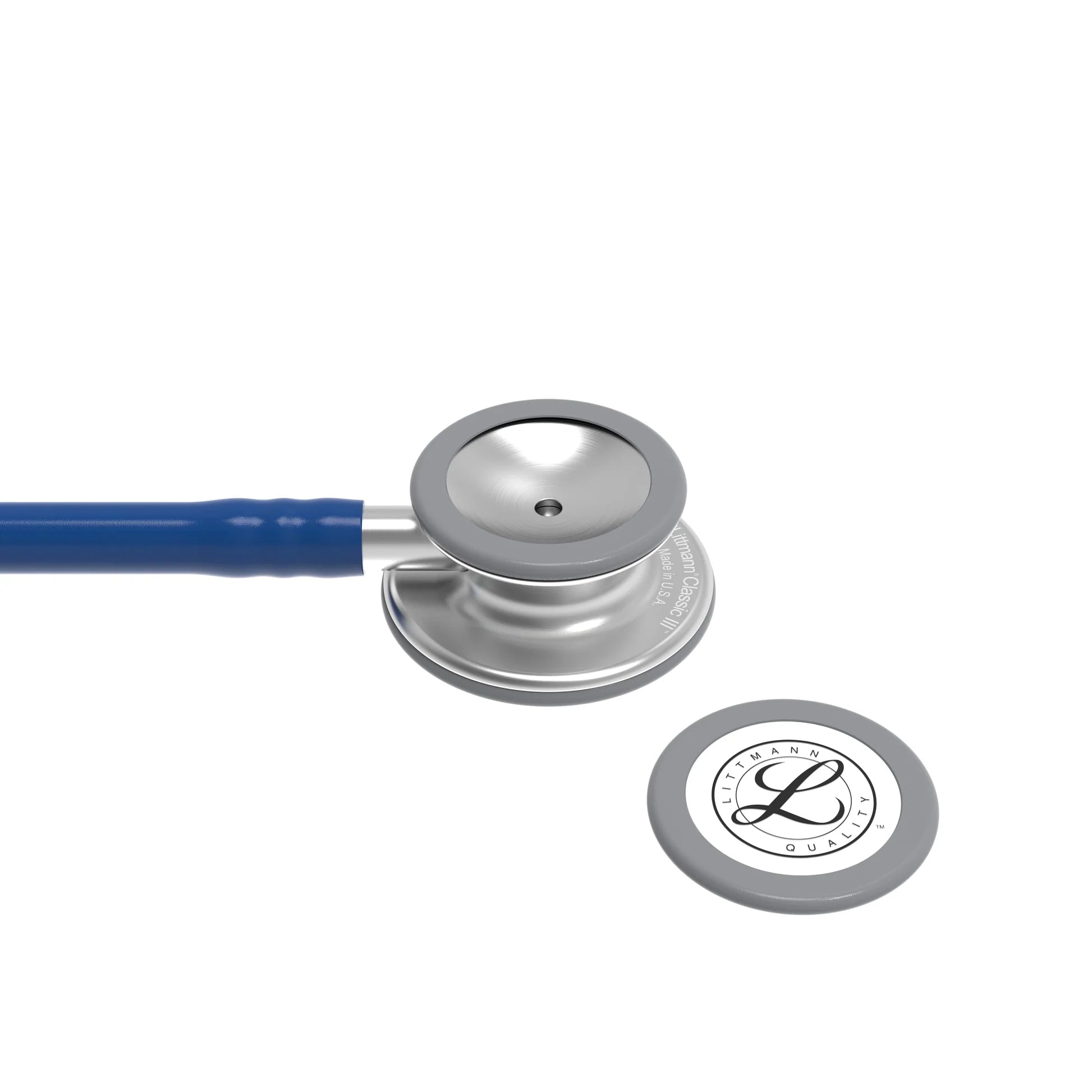 Littmann Classic III Stethoscope - Navy Blue Tube & Standard Finish - 5622