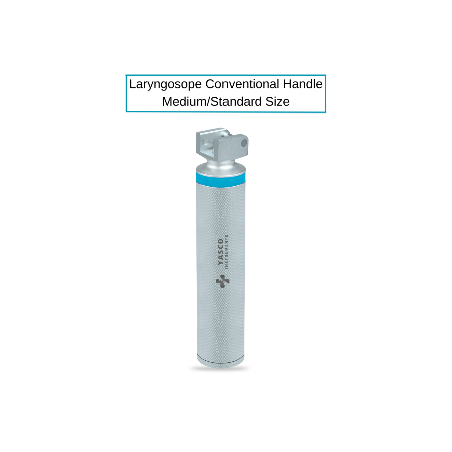 Fiber Optic Laryngoscope Handle | Medium, C Size
