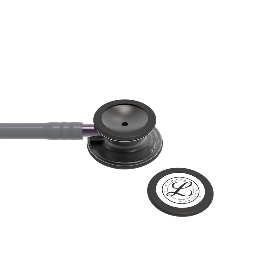 Littmann Classic III Stethoscope 5873 | Gray Tube | All Black Finish
