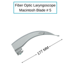 Fiber Optic Macintosh Laryngoscope Blades
