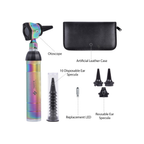Brass Otoscope Set | Rainbow Finish Diagnostic Instrument