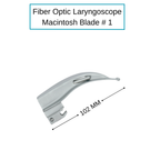 Fiber Optic Macintosh Laryngoscope Blades