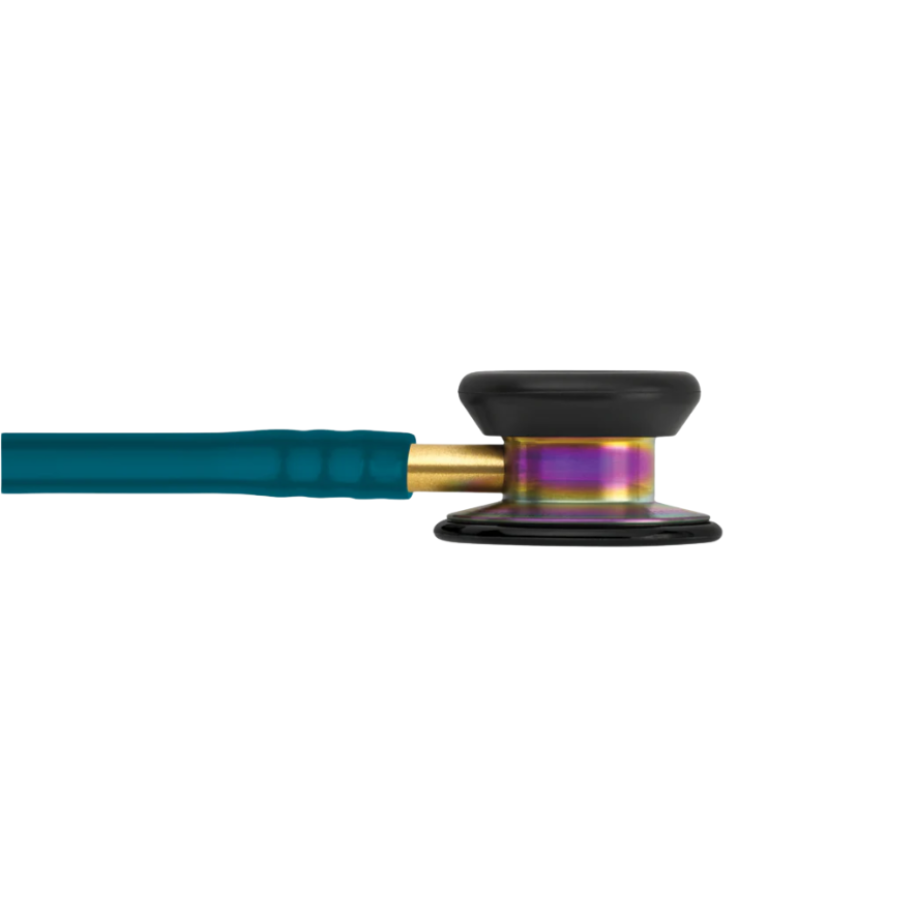 3M Littmann Classic II Pediatric Stethoscope 2153 | Caribbean Blue | Rainbow Finish