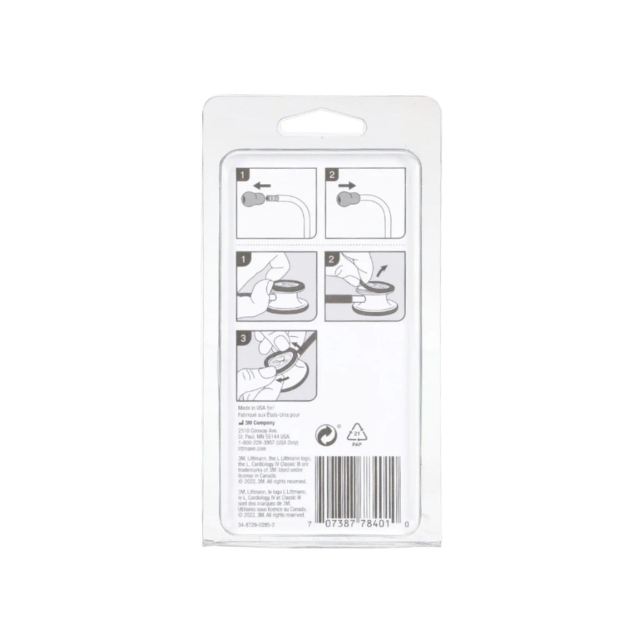 3M Littmann Spare Parts Kit 40017 | Gray | Classic III Cardiology IV CORE