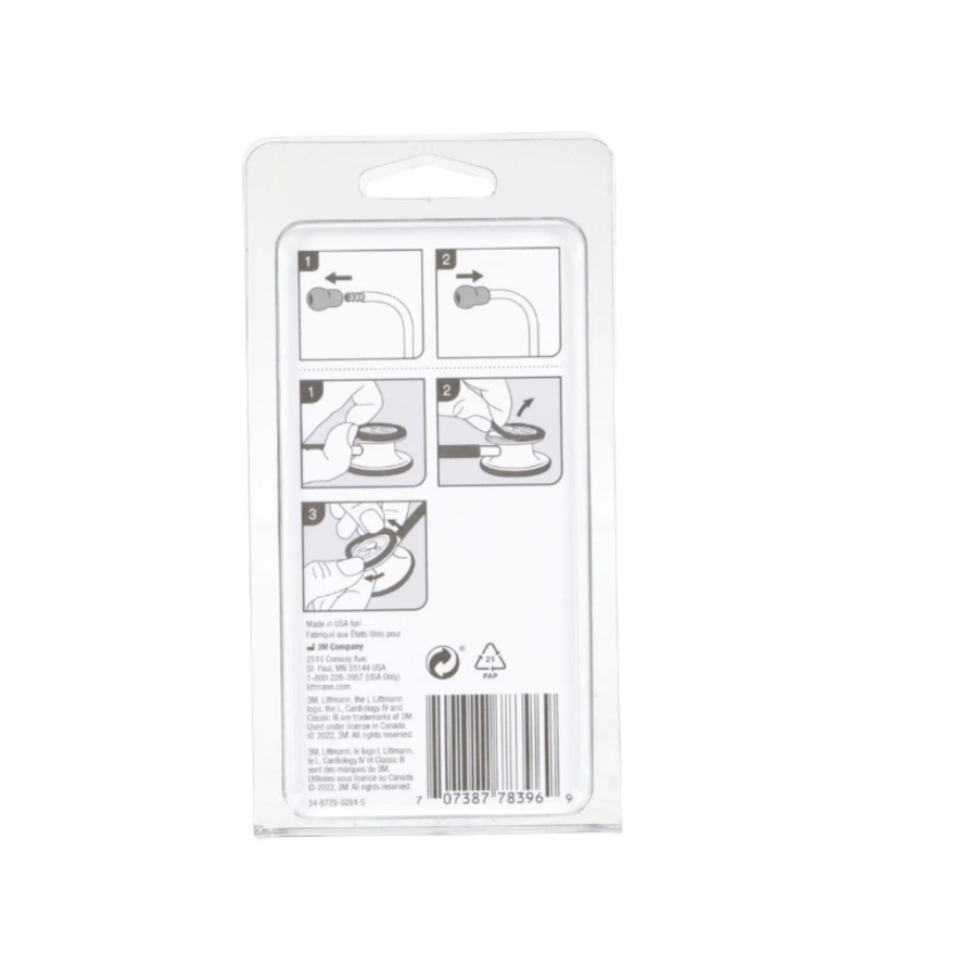 3M Littmann Spare Parts Kit 40016 | Black | Classic III Cardiology IV CORE