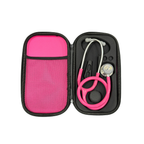 Hard Carrying Case Compatible with 3M Littmann Classic III, Classic II & Pediatric Stethoscopes | Pink