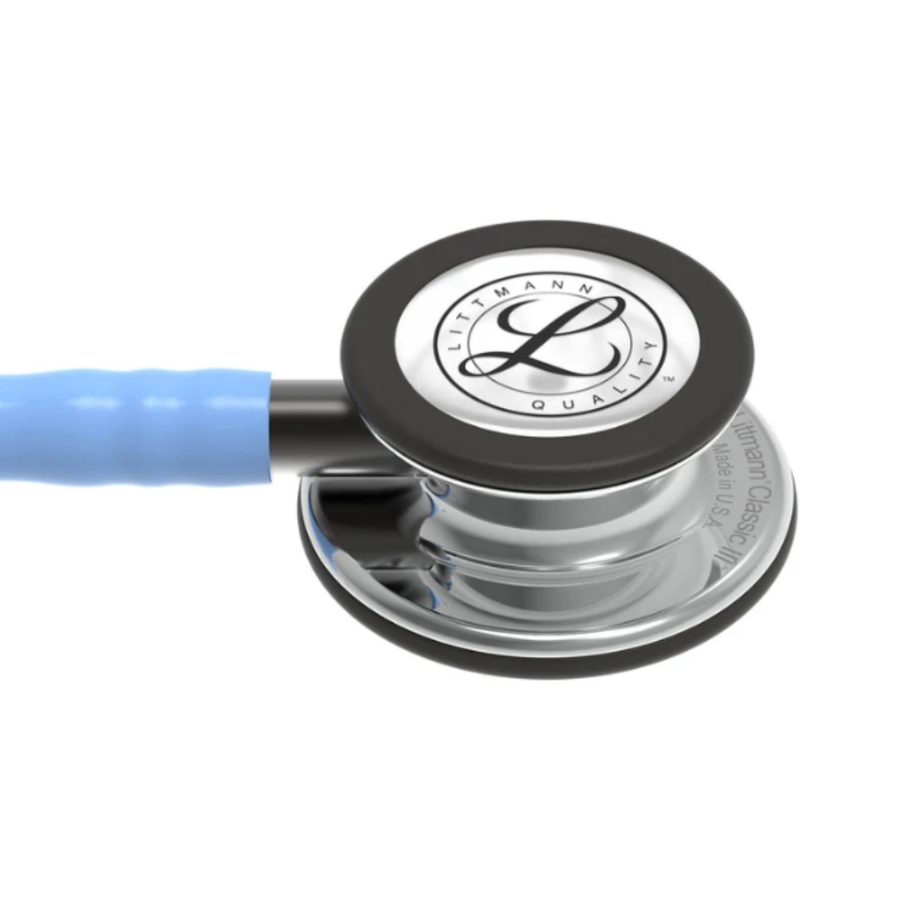Littmann Classic III Stethoscope 5959 | Ceil Blue Tube | Mirror Finish
