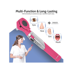 Fiber Optic Pocket Otoscope Set | Rose Pink