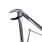 Dental Extraction 90° Curved Forceps 6" (Open)