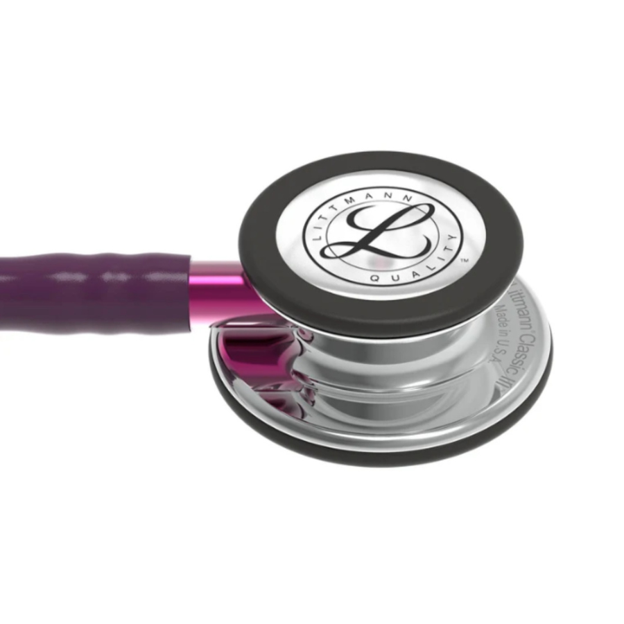 Littmann Classic III Stethoscope 5960 | Plum Tube | Mirror Finish