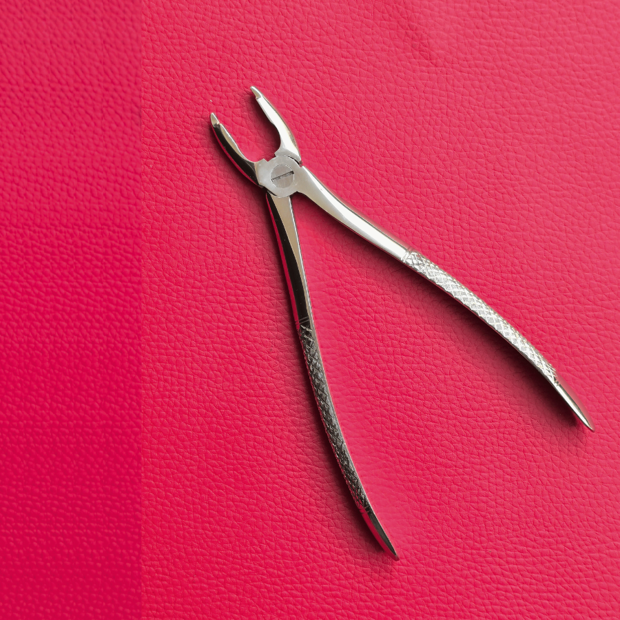 Curved Small Forceps 7″