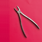 Curved Small Forceps 7″