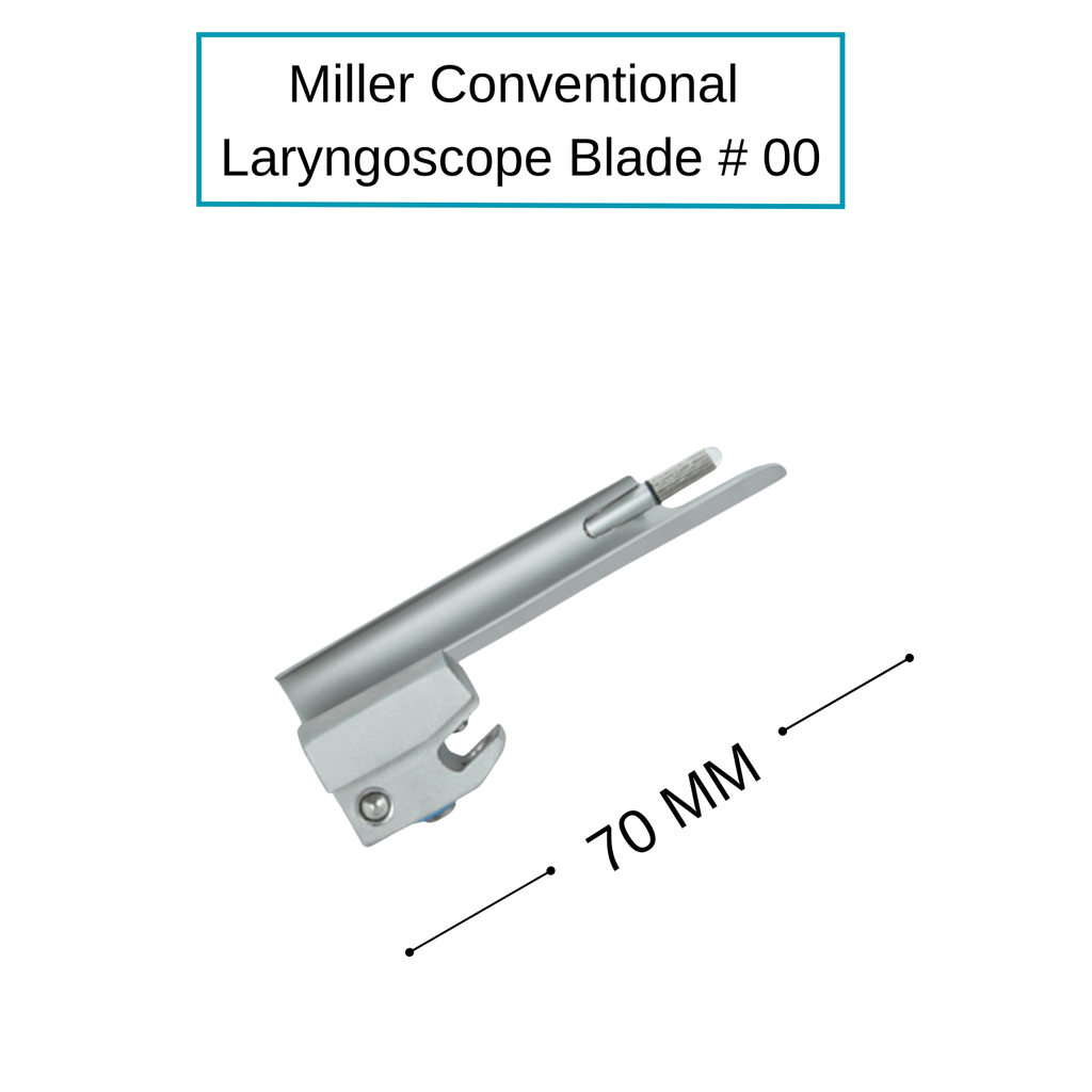 Miller Laryngoscope Blade - Conventional