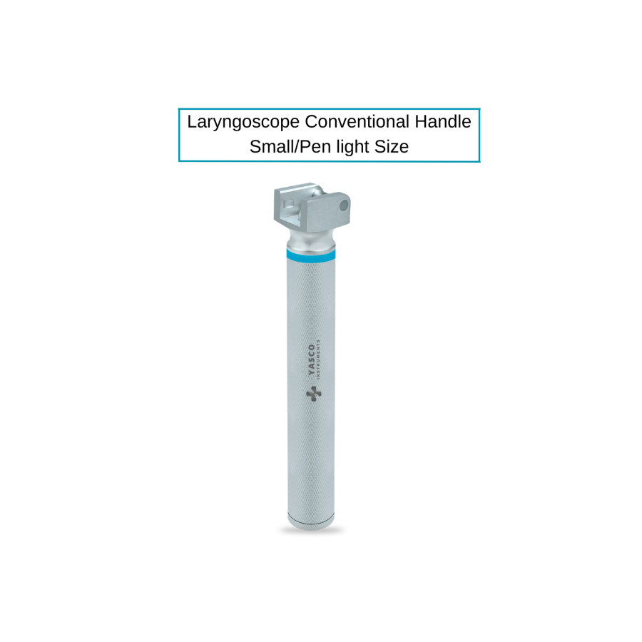 Fiber Optic Laryngoscope Handle | Small, AA Size