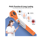 Fiber Optic Pocket Otoscope Set | Orange
