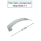 Fiber Optic Mega Light Macintosh Laryngoscope Blades