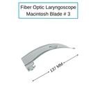 Fiber Optic Macintosh Laryngoscope Blades