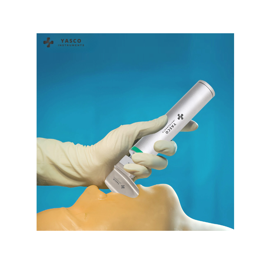 Fiber Optic Macintosh Laryngoscope Set | 2.5V LED Intubation Kit