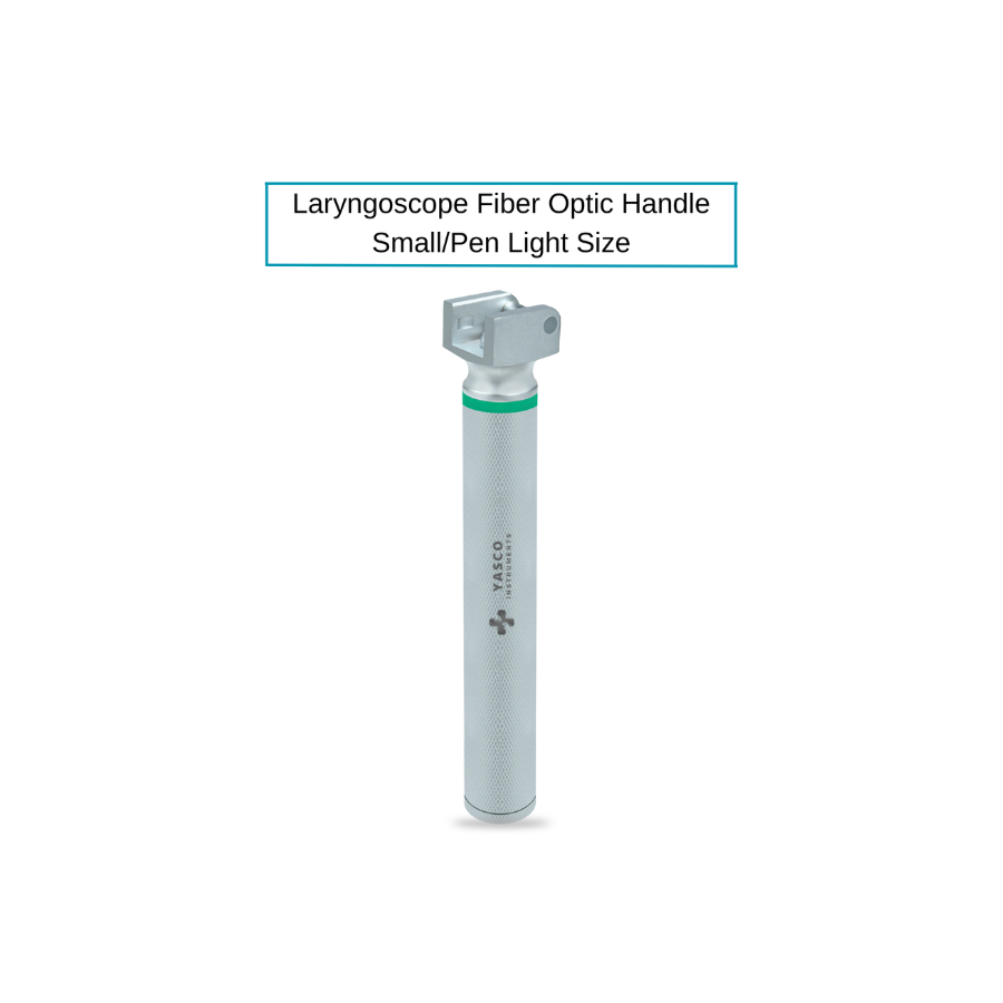 Fiber Optic Laryngoscope Handle | Small, AA Size