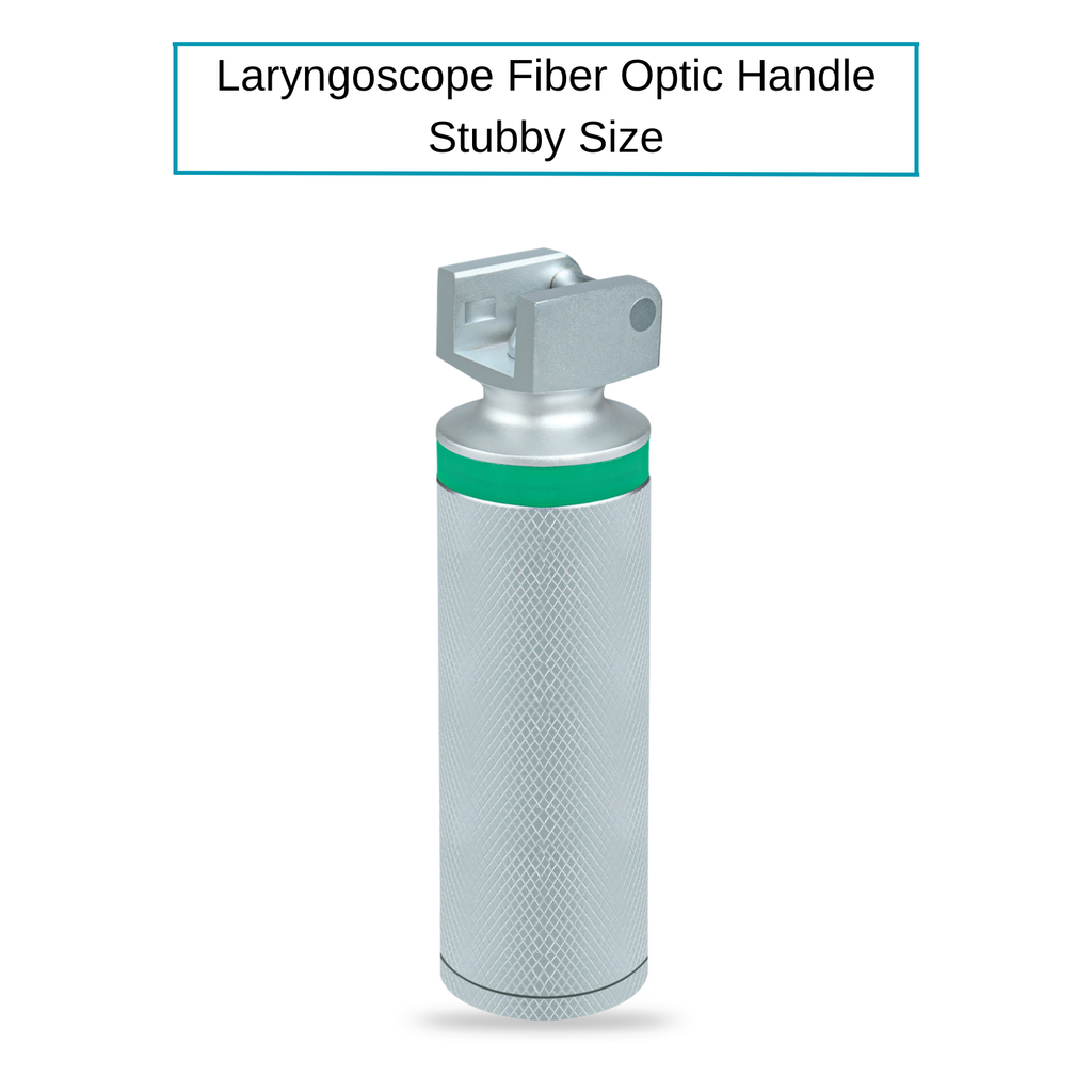 Fiber Optic Laryngoscope Handle - Stuby Size