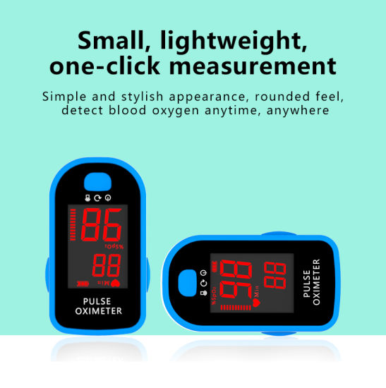 Carevas Blood Oxygen Monitor Finger Pulse Oximeter