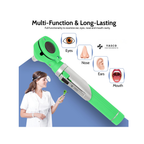 Fiber Optic Pocket Otoscope Set | Green
