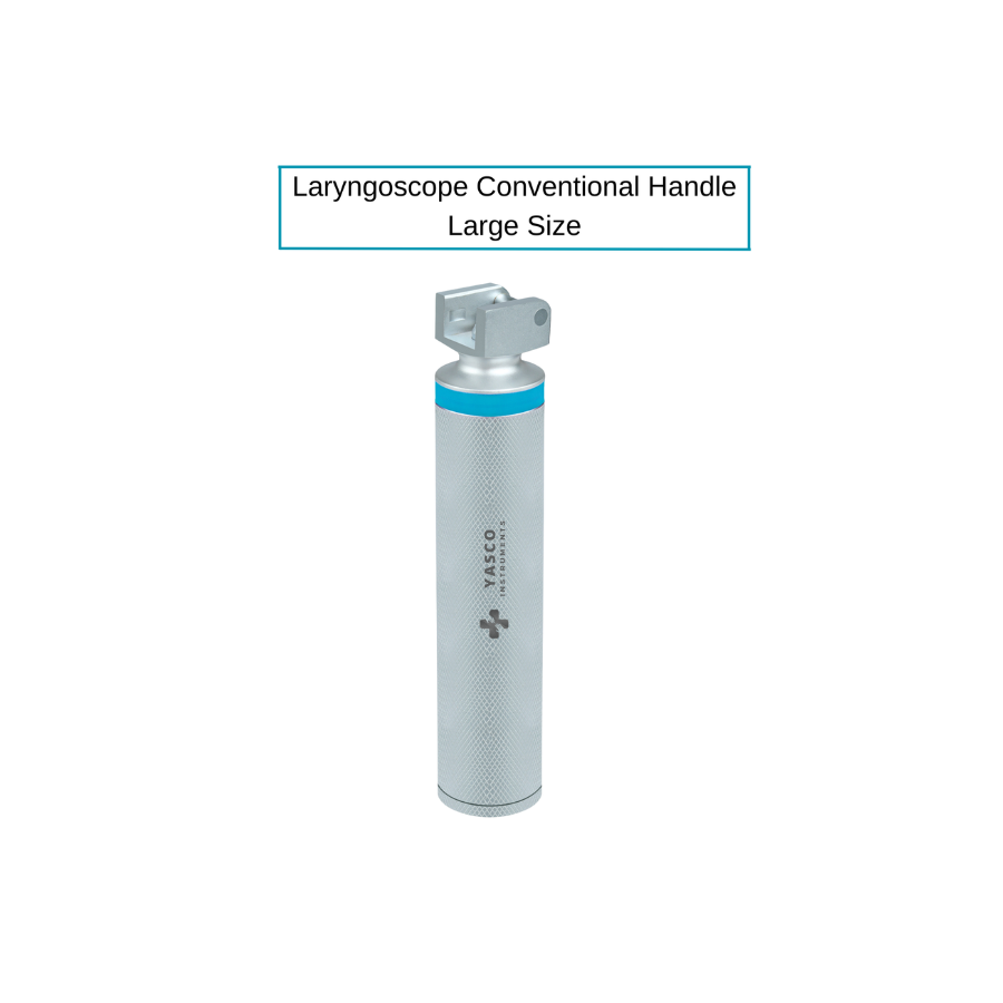 Fiber Optic Laryngoscope Handle | Large, D Size