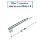 Miller Laryngoscope Blade - Conventional