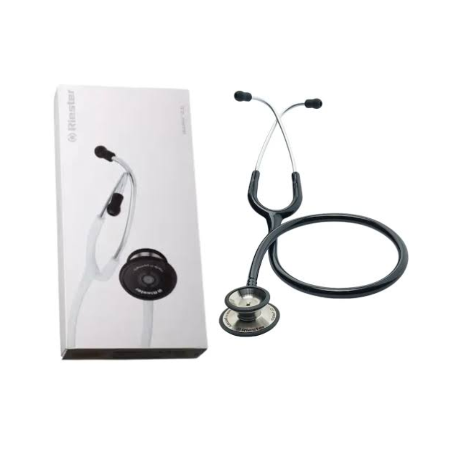 Riester Duplex 2.0 Adult Stethoscope | Dual Head | Black