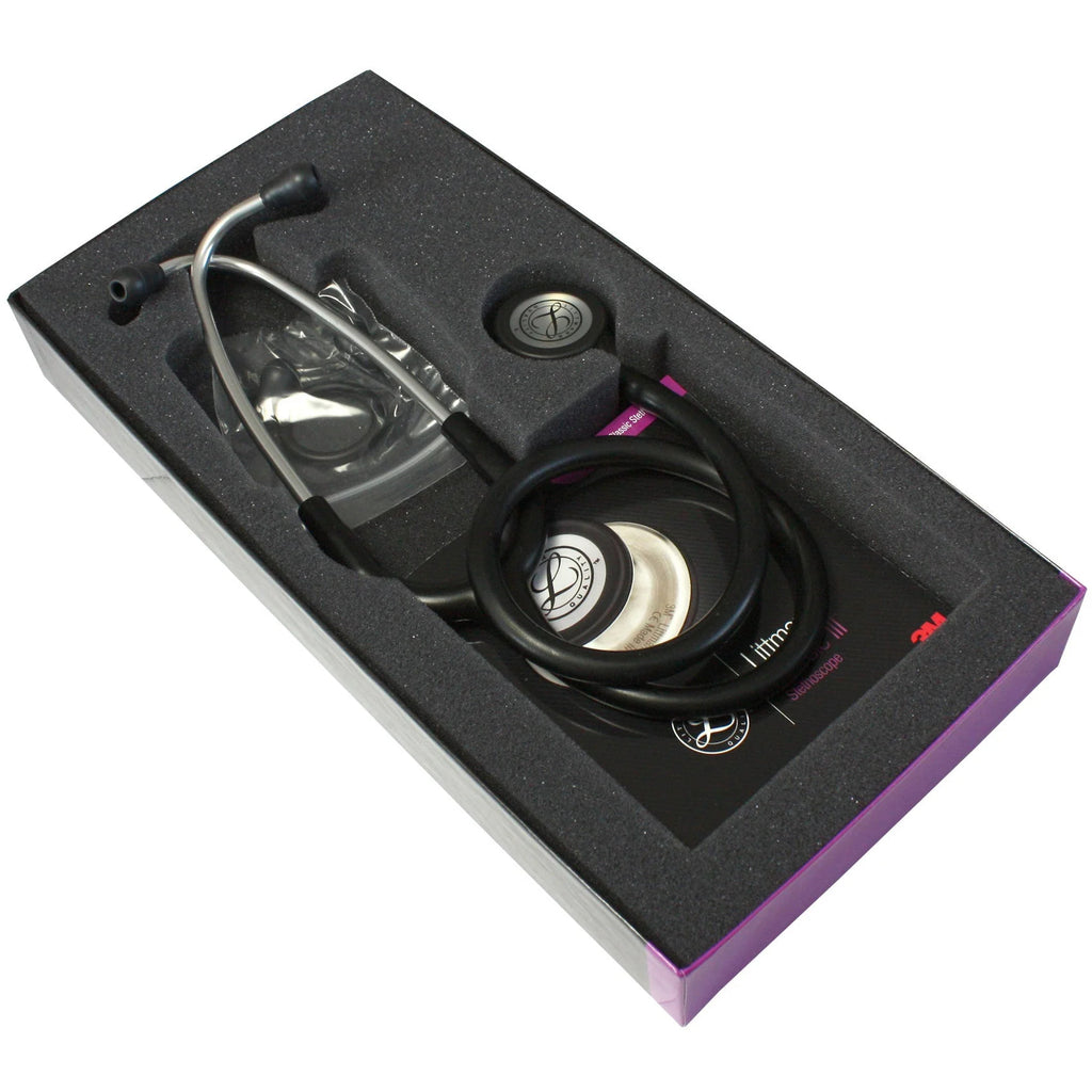 Littmann Classic III Stethoscope - Black Tube & Standard Finish - 5620