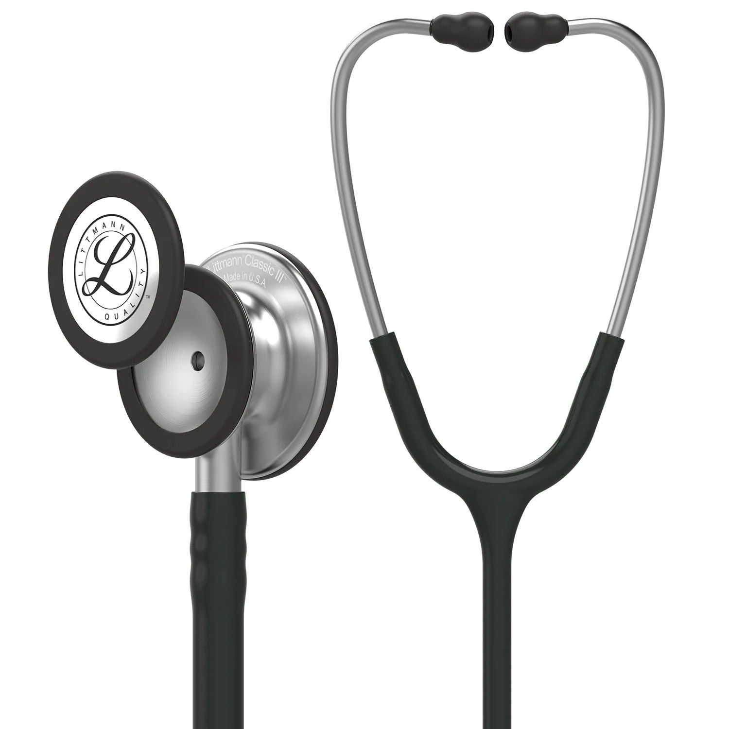 Littmann Classic III Stethoscope - Black Tube & Standard Finish - 5620 Secondary image