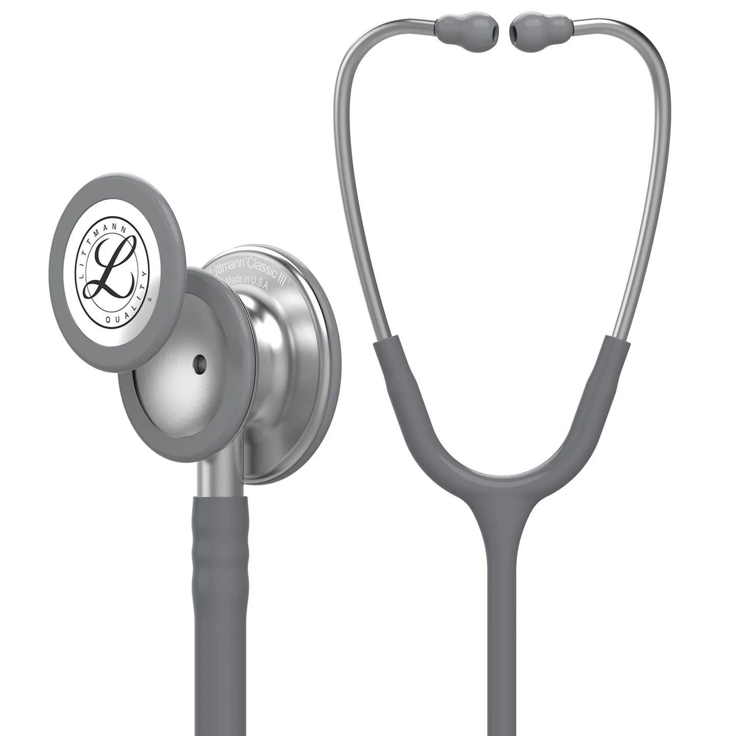 Littmann Classic III Stethoscope - Grey tube and Standard Finish - 5621 Secondary image