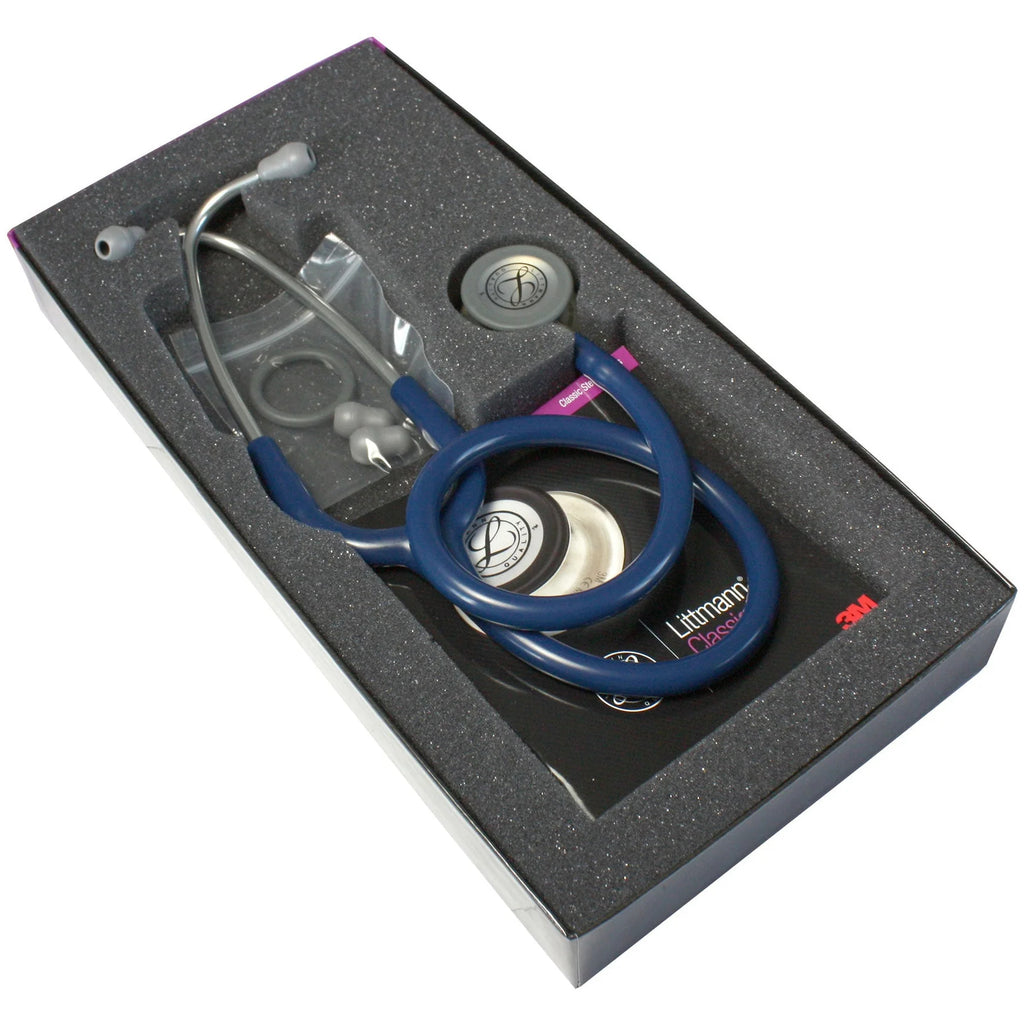 Littmann Classic III Stethoscope - Navy Blue Tube & Standard Finish - 5622