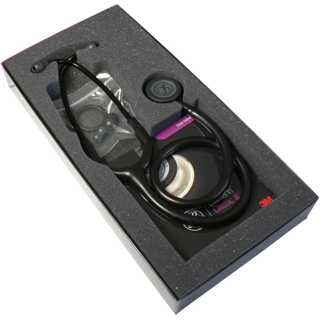 Littmann Classic III Monitoring Stethoscope - All Black 5803