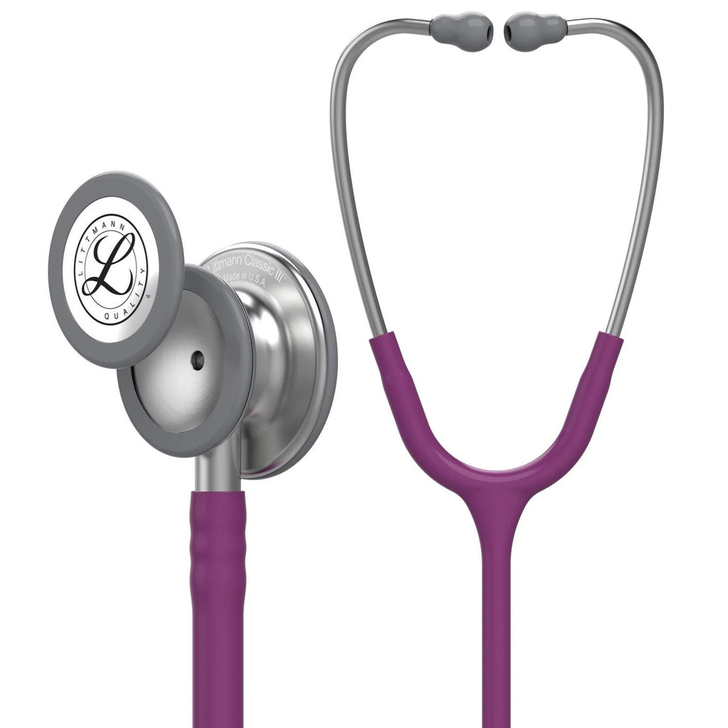 Littmann Classic III Stethoscope - Plum Tube & Standard Finish - 5831