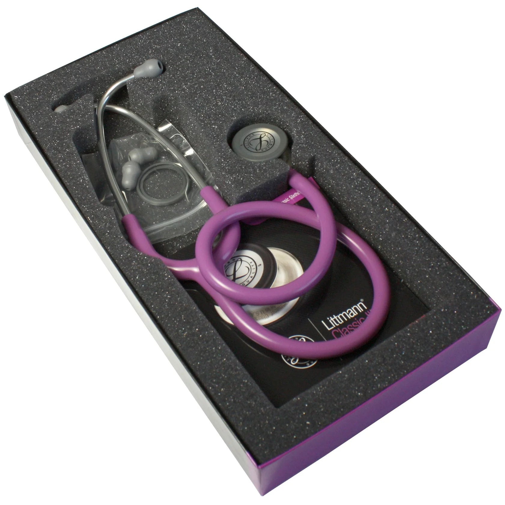 Littmann Classic III Monitoring Stethoscope - Lavender Tube & Standard Finish - 5832