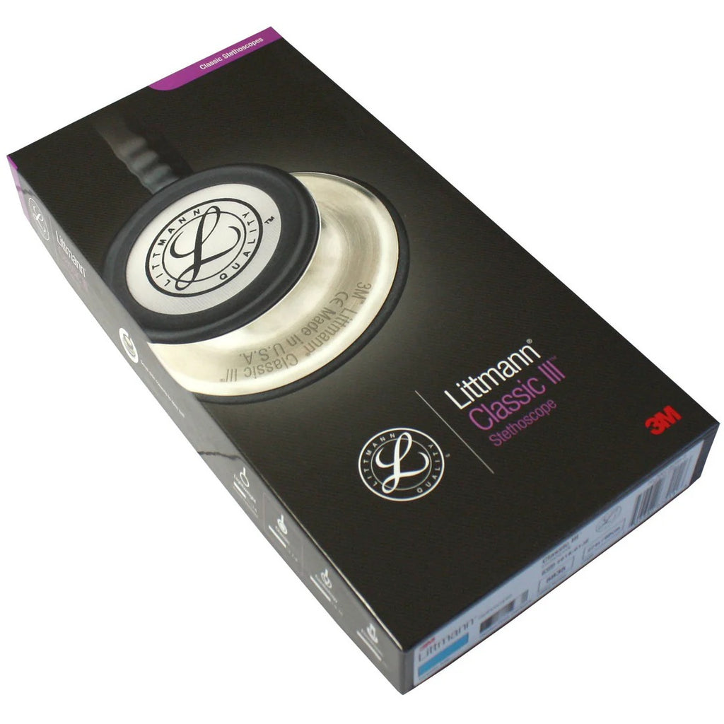 Littmann Classic III Monitoring Stethoscope - Turquoise Tube - 5835