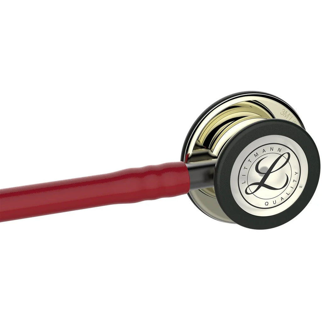 Littmann Classic III Monitoring Stethoscope - Burgundy Tube & Champagne Finish - 5864