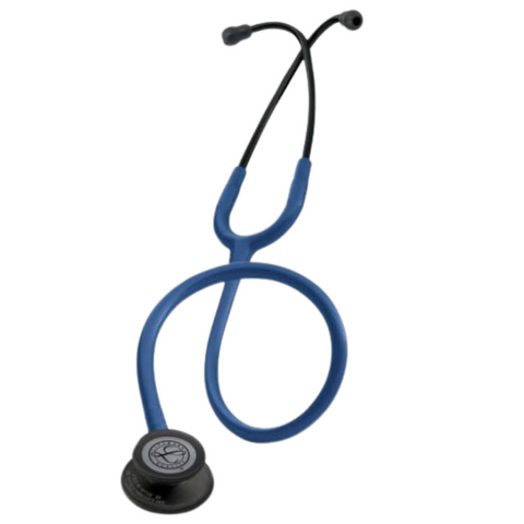 Littmann Classic III Monitoring Stethoscope - Navy Blue Tube & Black Finish - 5867