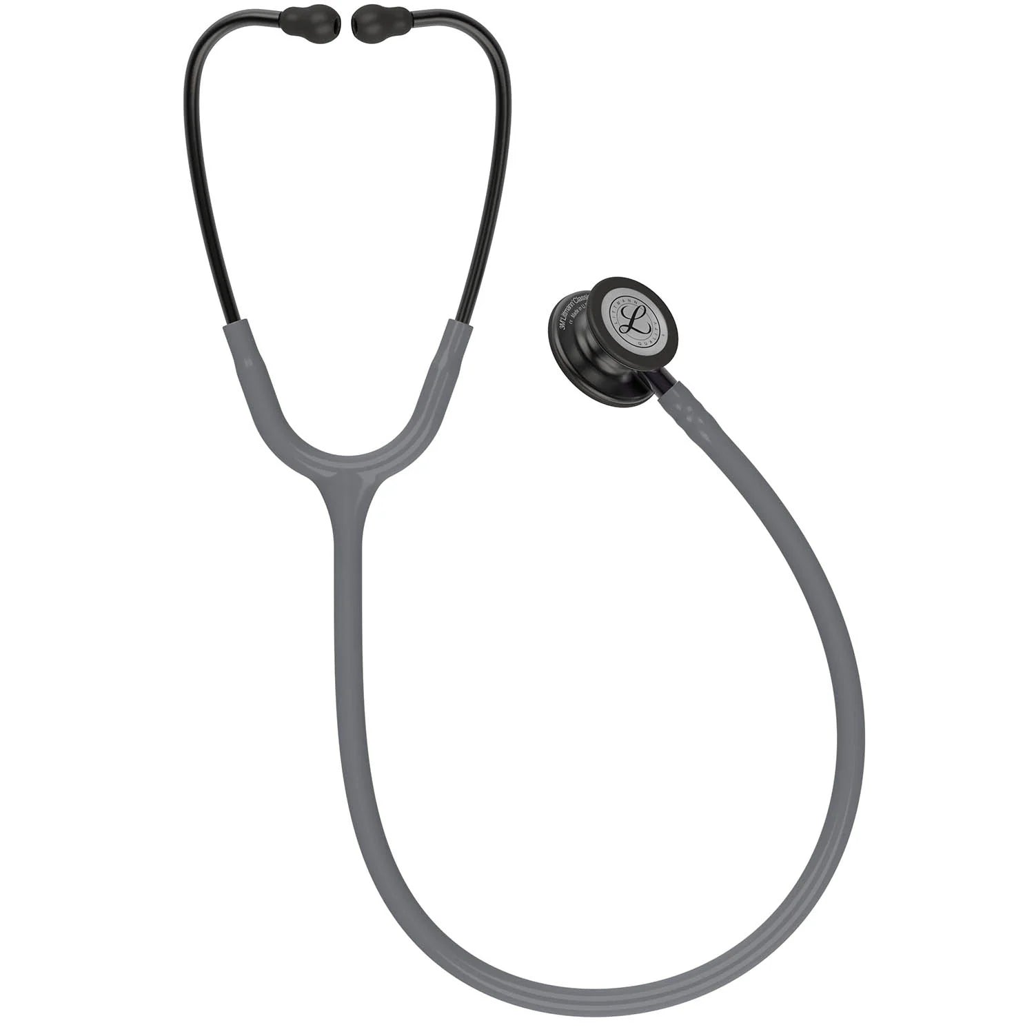 Littmann Classic III Monitoring Stethoscope - Gray Tube & Black Finish - 5873