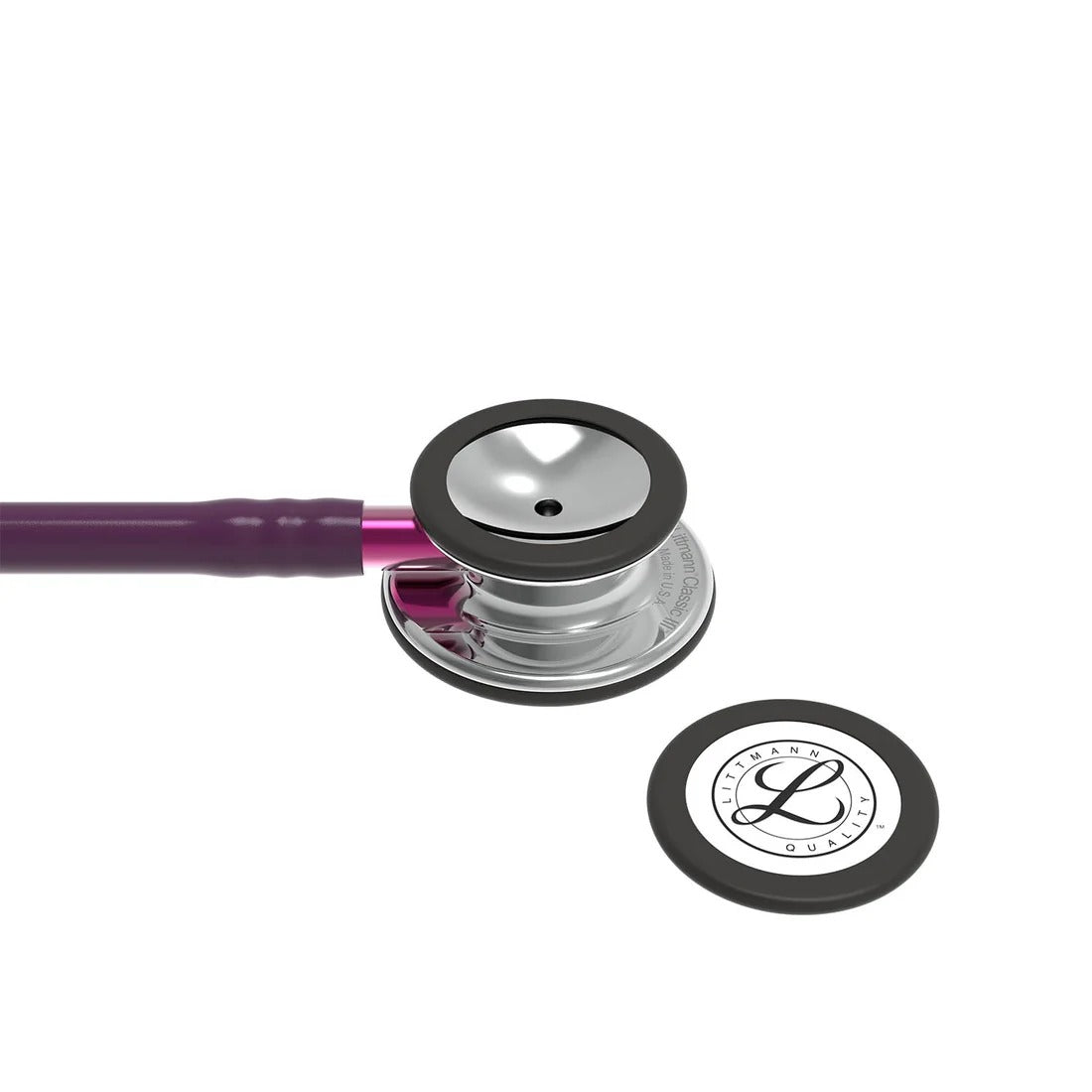 Littmann Classic III Monitoring Stethoscope -  Plum Tube & Mirror Finish - 5960