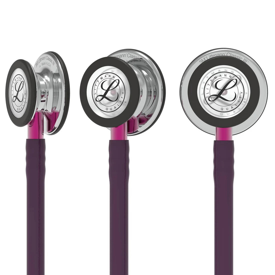 Littmann Classic III Stethoscope -  Plum Tube & Mirror Finish - 5960