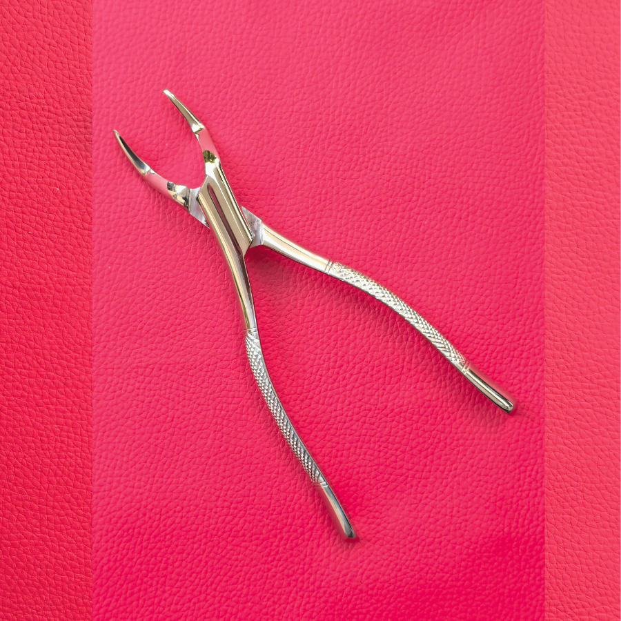Offset Wolf Tooth Forceps 7″