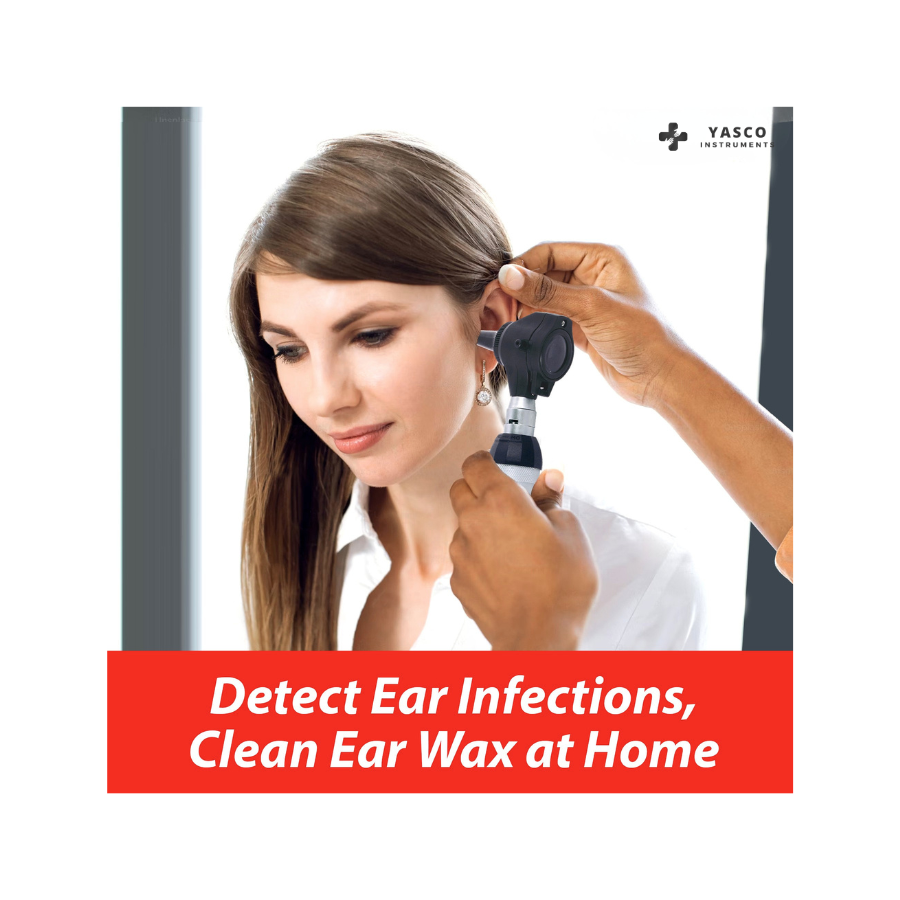Conventional Otoscope Set | Full Black Finish Head
