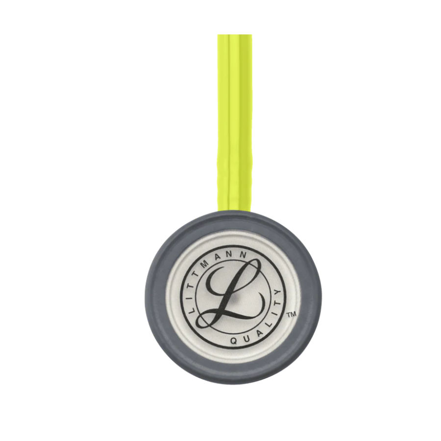 Littmann Classic III Stethoscope 5639 | Lemon Lime  Tube | Standard Finish