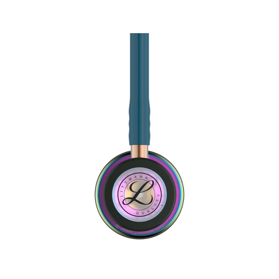 Littmann Classic III Stethoscope 5807 | Caribbean Blue | Rainbow Finish