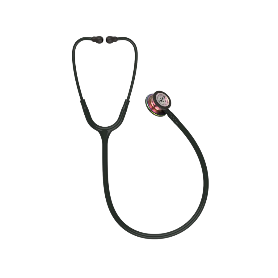 Littmann Classic III Stethoscope 5870 | Black Tube | Rainbow Finish