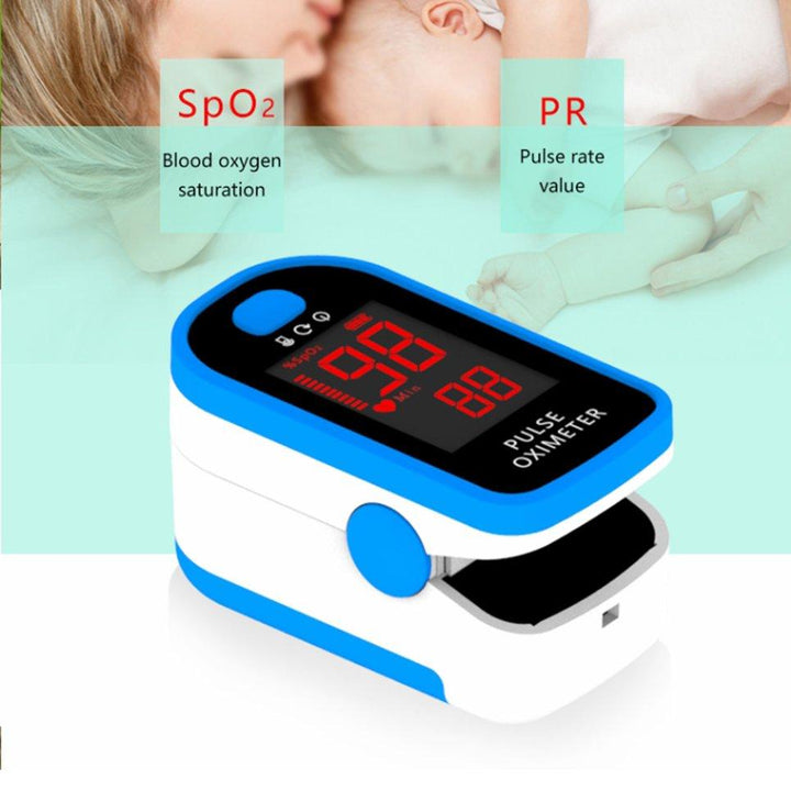 Carevas Blood Oxygen Monitor Finger Pulse Oximeter