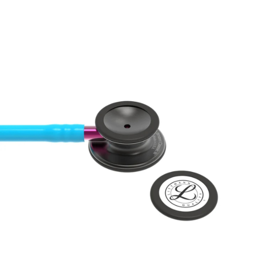 Littmann Classic III Stethoscope 5872 | Turquoise Tube | Smoke Finish